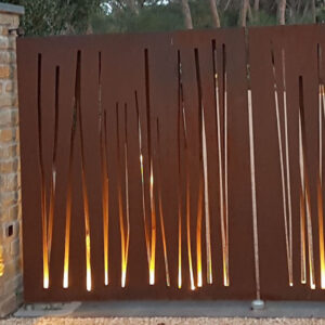Corten Reja decorativa en acero corten - Acorán