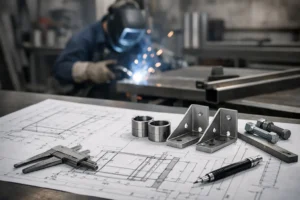 Planos técnicos para fabricación metálica