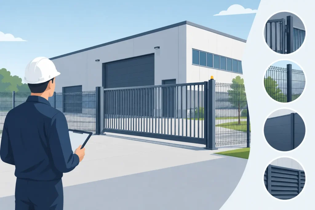 Guía para elegir cerramientos industriales metálicos