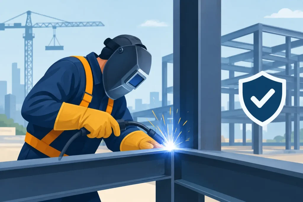 Soldadura estructural certificada para obras seguras